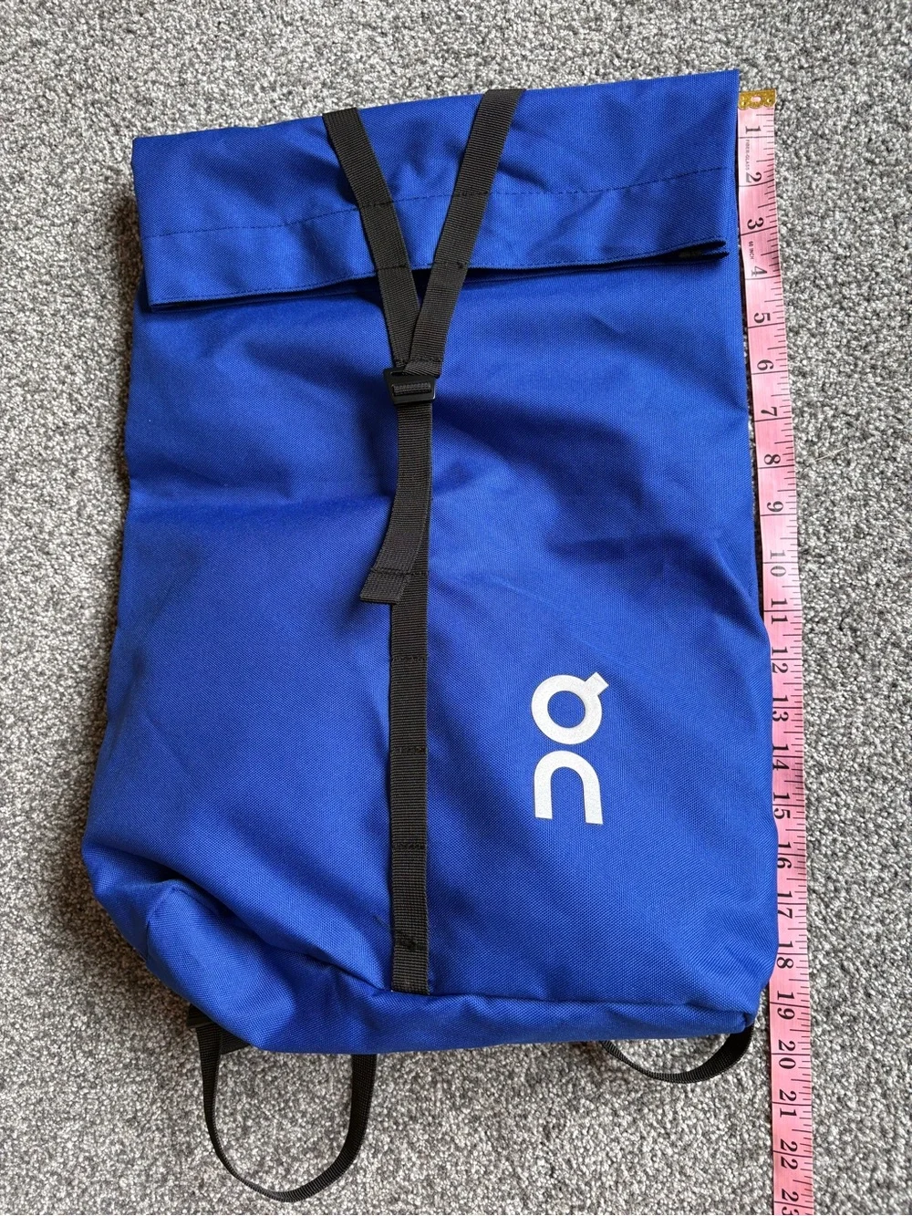 On Running foldover backpack